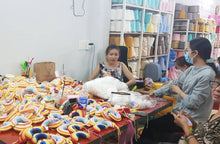 Load image into Gallery viewer, Crochet Pastel Rainbow Plush baby toy