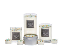 Load image into Gallery viewer, Crystal Waters Candle - Flower, Herb, and Crystal Candles
