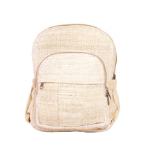 Load image into Gallery viewer, Handwoven Hemp Backpack