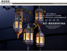 Load image into Gallery viewer, Moroccan Wall Hanging Candle Holder