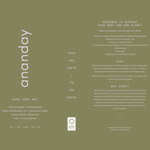 Load image into Gallery viewer, Ananday Cork Yoga Mat