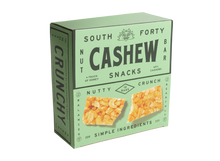 Load image into Gallery viewer, South Forty Cashew crunchy nut bar