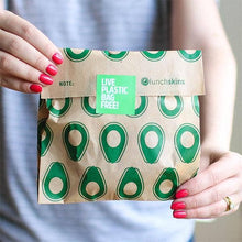 Load image into Gallery viewer, Compostable Sandwich Bags Avocado 50 Count