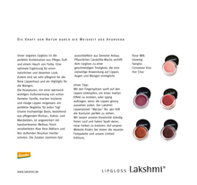 Load image into Gallery viewer, Vegan lip gloss with Demeter vanilla - Ayurveda recipe: Glowing