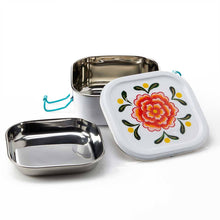 Load image into Gallery viewer, Bright Floral Bento Box