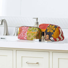 Load image into Gallery viewer, Kantha Toiletries Bag