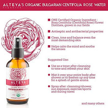 Load image into Gallery viewer, Organic Bulgarian Centifolia Rose Water 240ml - Amber Glass