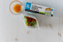 Load image into Gallery viewer, Ziptop Compostable Freezer-Safe Sandwich Storage Bags 50CT