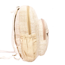 Load image into Gallery viewer, Handwoven Hemp Backpack