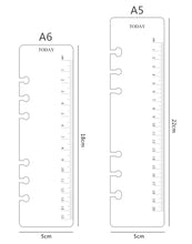 Load image into Gallery viewer, Transparent Diary Binder/Notebook Planner