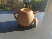 Load image into Gallery viewer, Montessori Wooden Teapot & Cooking Sets