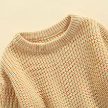 Load image into Gallery viewer, Little Ones Cotton Knit Pullover Sweater