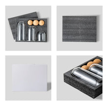 Load image into Gallery viewer, Lead-Free Glass Storage Jar with Cork Lid