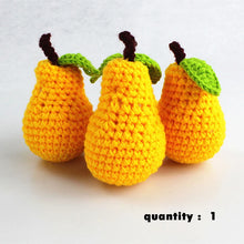 Load image into Gallery viewer, Knitted Wool Play Food, Fruits and Vegetables