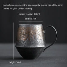 Load image into Gallery viewer, Vintage Japanese Stoneware Ceramic Coffee Mug