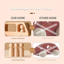 Load image into Gallery viewer, Montessori Beech Wood Wooden Bus Toy