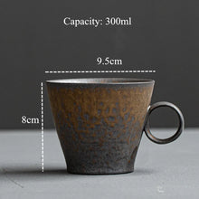 Load image into Gallery viewer, Vintage Japanese Stoneware Ceramic Coffee Mug