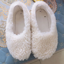 Load image into Gallery viewer, Wool Winter Slippers for Men & Women