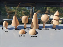 Load image into Gallery viewer, Wooden Pastel Nordic Blocks - Stacking, Trees, Houses & Animals