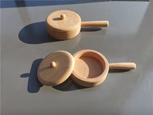 Load image into Gallery viewer, Montessori Wooden Teapot & Cooking Sets