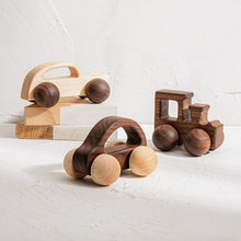 Load image into Gallery viewer, Montessori Nordic Wooden Cars