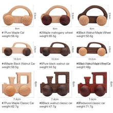 Load image into Gallery viewer, Montessori Nordic Wooden Cars