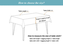 Load image into Gallery viewer, 100% Pure Linen Tablecloth - Solid Color Natural Fabric