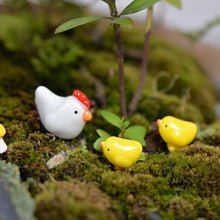 Load image into Gallery viewer, 12 Pcs Mix Chicken Chick Egg Nest Figurine Miniatures Home Decoration Kawaii Accessories Garden Decor for Home Easter Decoration