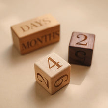 Load image into Gallery viewer, Nordic Wooden Cube Blocks - Montessori Stacking Toy