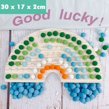 Load image into Gallery viewer, Montessori Wooden Sorting Rainbow Board