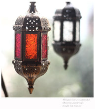 Load image into Gallery viewer, Moroccan Wall Hanging Candle Holder