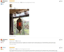 Load image into Gallery viewer, Moroccan Wall Hanging Candle Holder