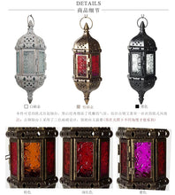 Load image into Gallery viewer, Moroccan Wall Hanging Candle Holder