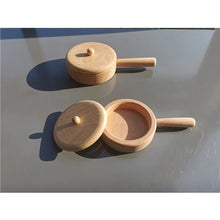 Load image into Gallery viewer, Montessori Wooden Teapot & Cooking Sets