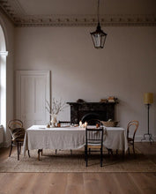 Load image into Gallery viewer, 100% Pure Linen Tablecloth - Solid Color Natural Fabric