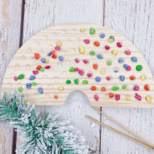 Load image into Gallery viewer, Montessori Wooden Sorting Rainbow Board