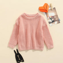 Load image into Gallery viewer, Little Ones Cotton Knit Pullover Sweater