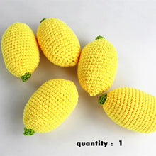 Load image into Gallery viewer, Knitted Wool Play Food, Fruits and Vegetables