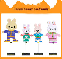 Load image into Gallery viewer, Cartoon Wooden Toy Rabbit Changing Clothes Puzzles Montessori Educational Dress Changing Jigsaw Puzzle Toys Children Kids Gifts