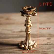 Load image into Gallery viewer, Retro Resin Candlestick Holder