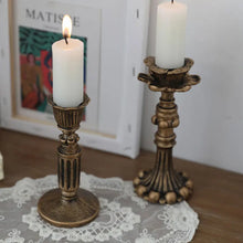 Load image into Gallery viewer, Retro Resin Candlestick Holder