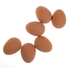 Load image into Gallery viewer, 1 Pcs Novelty Bouncy Eggs Realistic Fake Rubber Bouncing BallsModel Farm Chicken Nesting Hen Hatching Egg Pet Toy Prank Joke