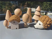 Load image into Gallery viewer, Wooden Pastel Nordic Blocks - Stacking, Trees, Houses & Animals