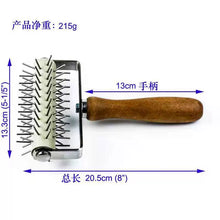 Load image into Gallery viewer, Stainless Steel Lattice Cutter Roller - Pastry & Pizza Dough Wheel