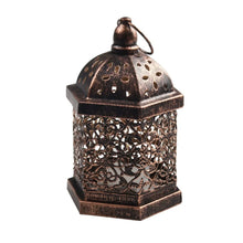 Load image into Gallery viewer, Moroccan Lantern Style Candle Holder