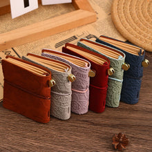 Load image into Gallery viewer, Mini Leather Pocket Notebook - Portable Retro Sketchbook & Daily Planner