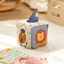 Load image into Gallery viewer, Montessori Toys Magic Cotton Animal Tissue Box Kids Finger Exercise Cloth Busy Box Toys Baby Educational Activity Sensory Game