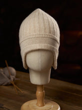Load image into Gallery viewer, Cashmere Earflap Beanie