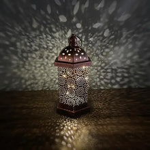Load image into Gallery viewer, Moroccan Lantern Style Candle Holder