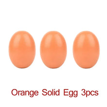 Load image into Gallery viewer, Kids 3/6pcs Wooden Artificial Egg Set Easter DIY Toy Wooden House Game Kitchen Egg Toys Early Education Food Toys for Children